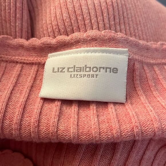 Liz Claiborne Sport Pink Long Sleeve Top - Picture 6 of 6